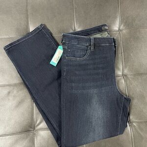 Liverpool Dark Wash Denim Jeans